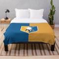 Mansfield Town FC inspired plush blanket