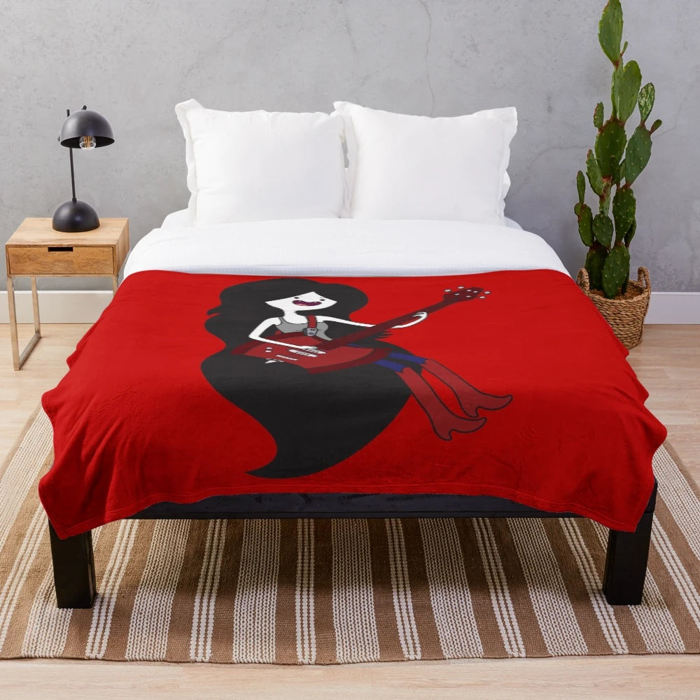 Marceline the Vampire Queen plush blanket