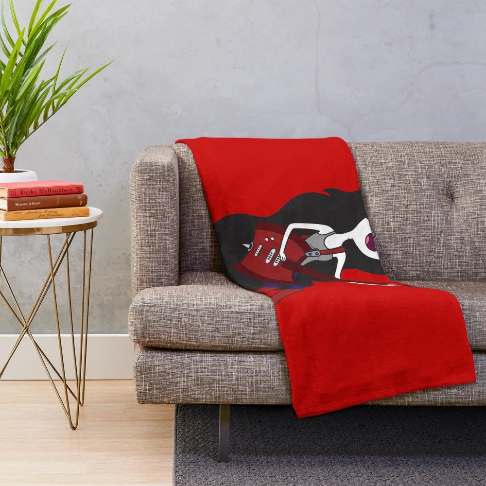 Marceline the Vampire Queen plush blanket