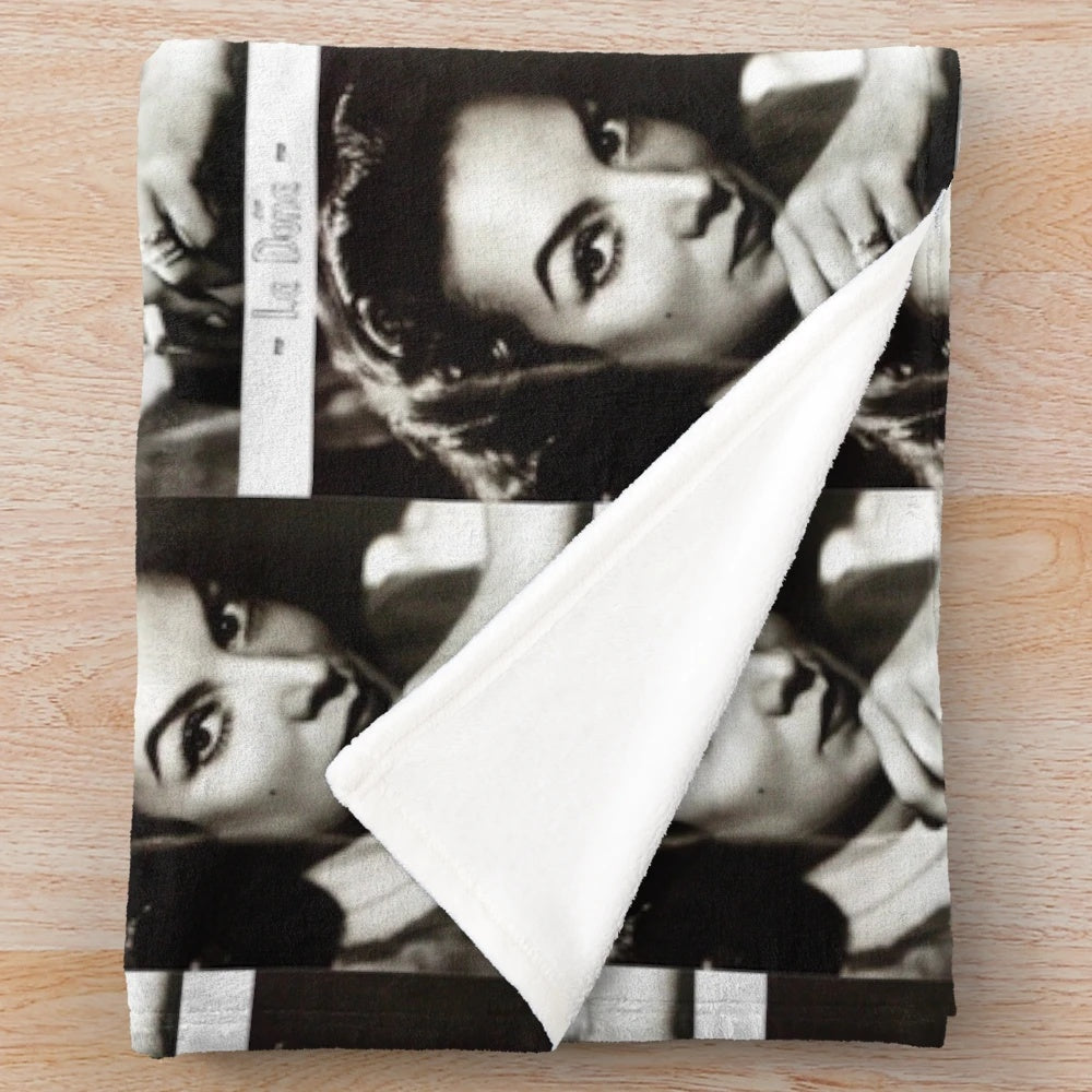 Maria Felix Inspired Plush Blanket