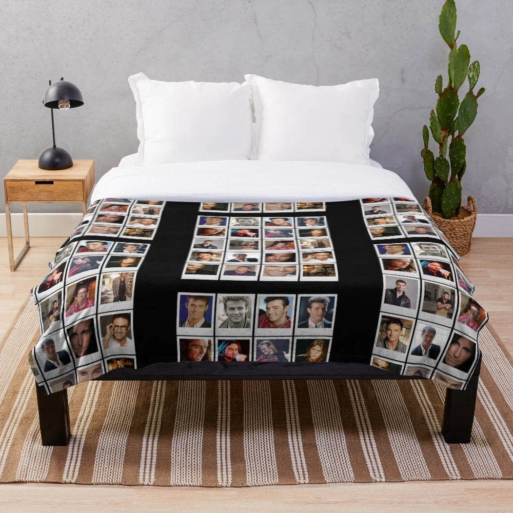 Marti Pellow inspired plush blanket