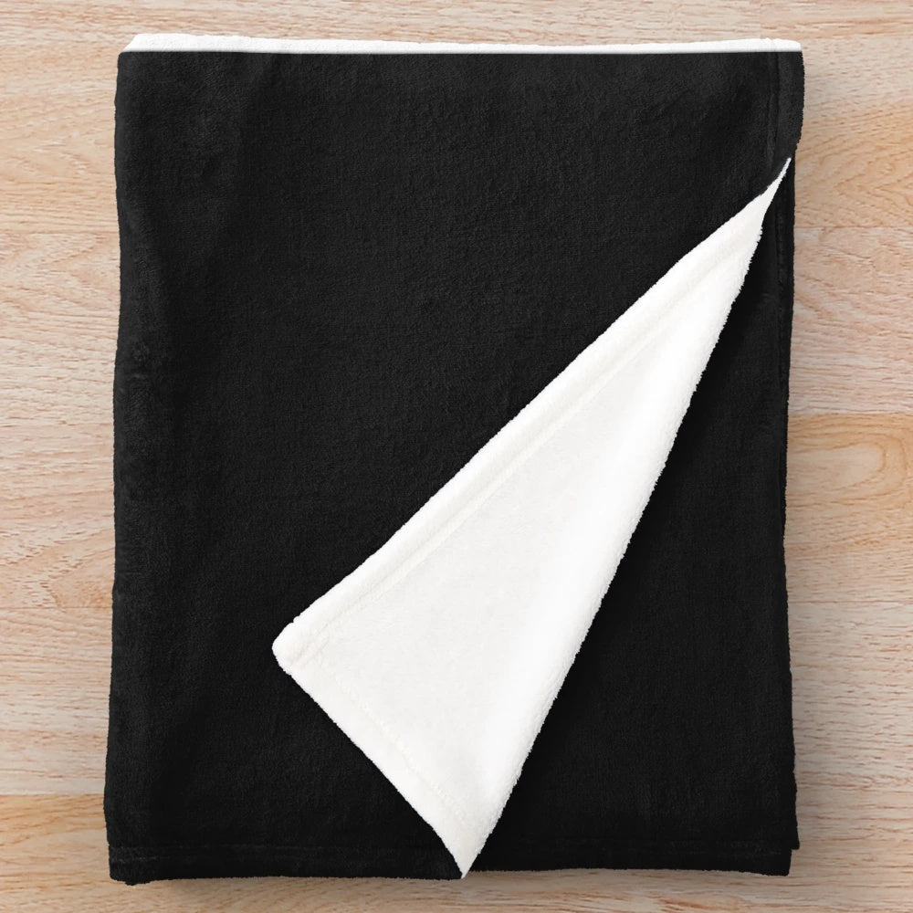 Mass Effect inspired plush blanket with N7 emblem design