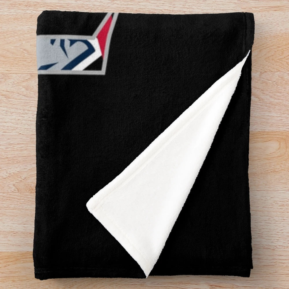 Boston sports plush blanket with team colors
