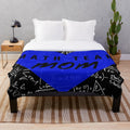 Soft and warm plush blanket for proud math team moms