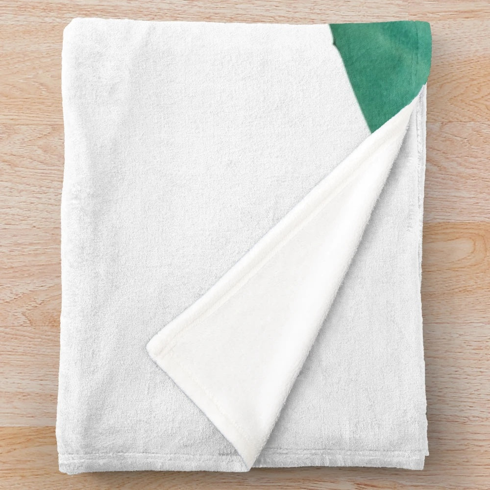 Matthew Gray Gubler inspired plush blanket with actor's image and signature colors