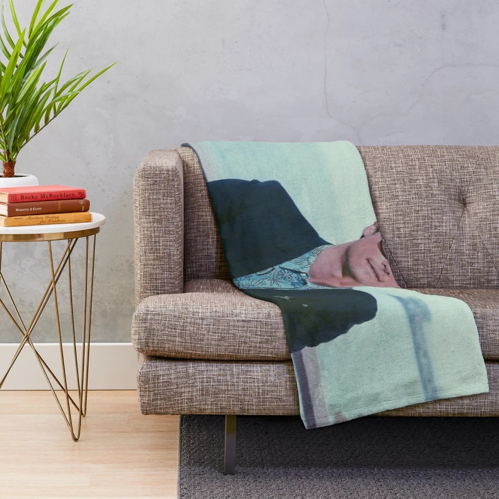 Matthew Gray Gubler-inspired plush blanket