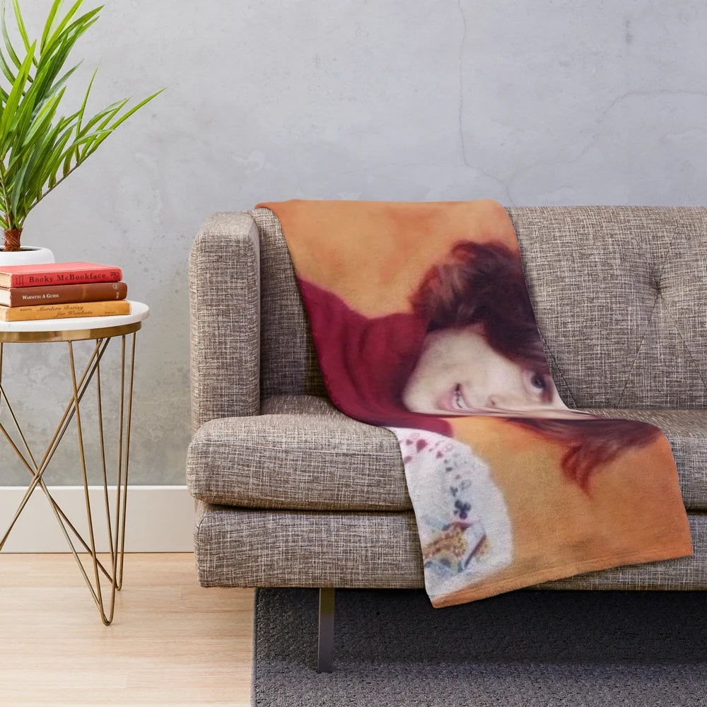 Matthew Gray Gubler Inspired Plush Blanket