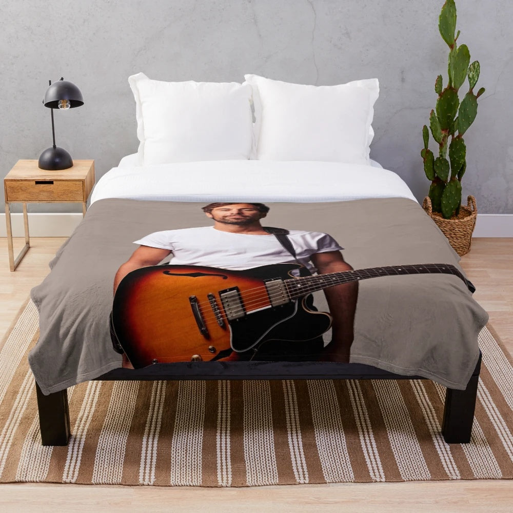 Max Giesinger Inspired Plush Blanket