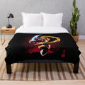 Soft and comfortable plush blanket featuring Mega Man Zero character design