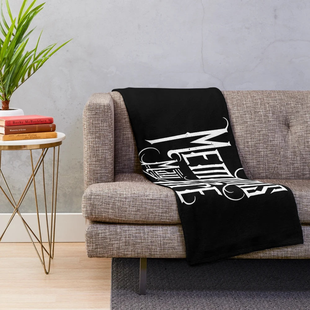 Memphis May Fire inspired plush blanket