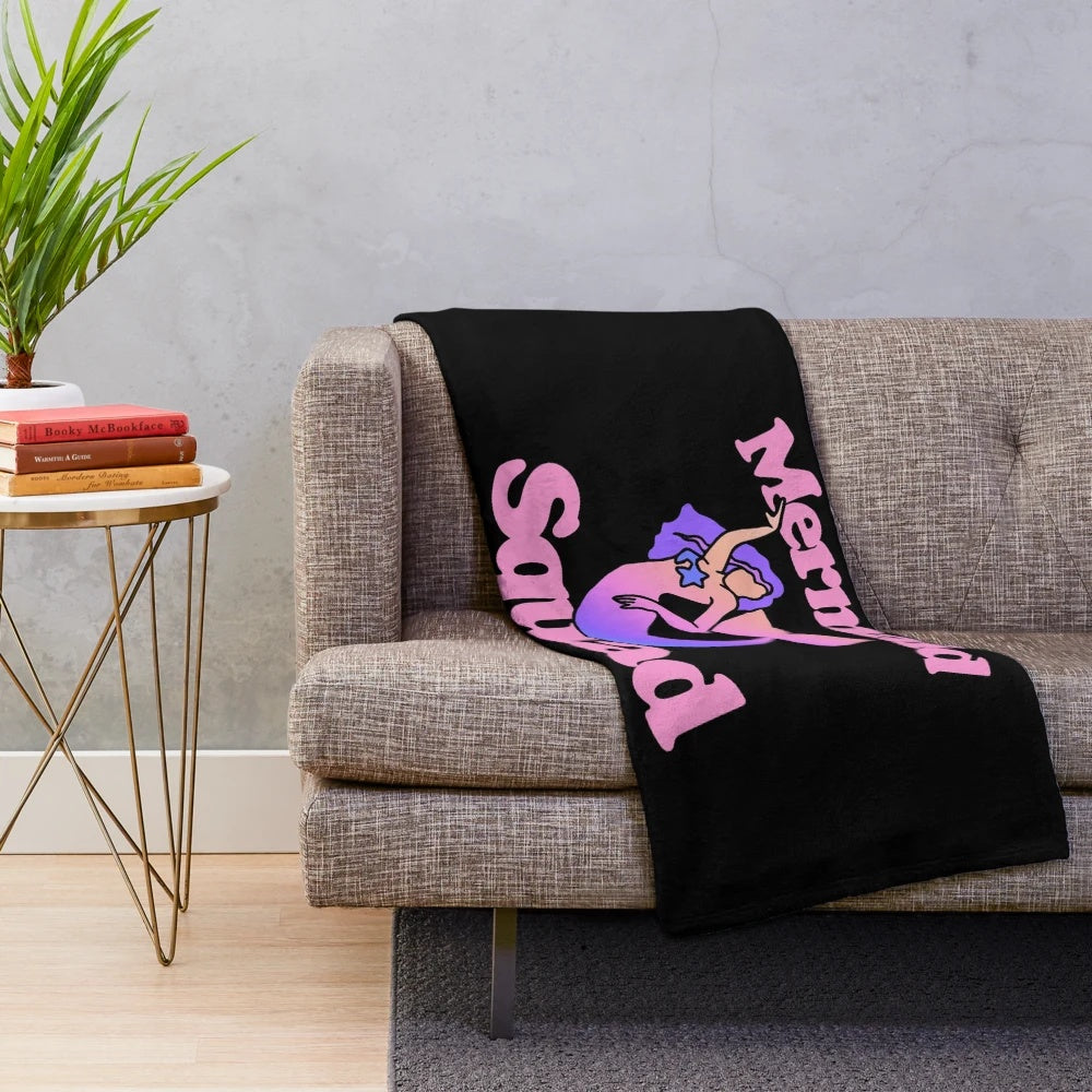 Mermaid Squad Plush Blanket