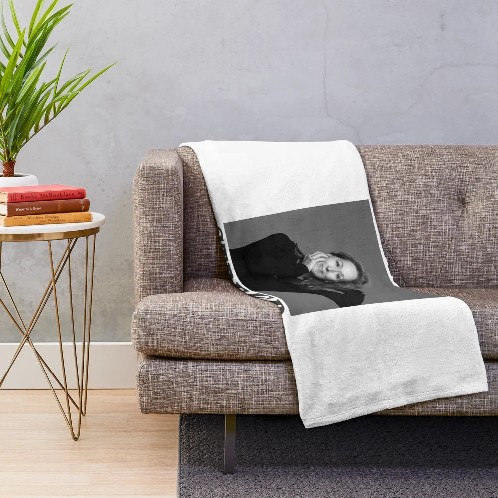 Meryl Streep Inspired Cozy Plush Blanket