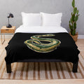 Soft and cuddly snake plush blanket inspired by the Metal Gear video game series