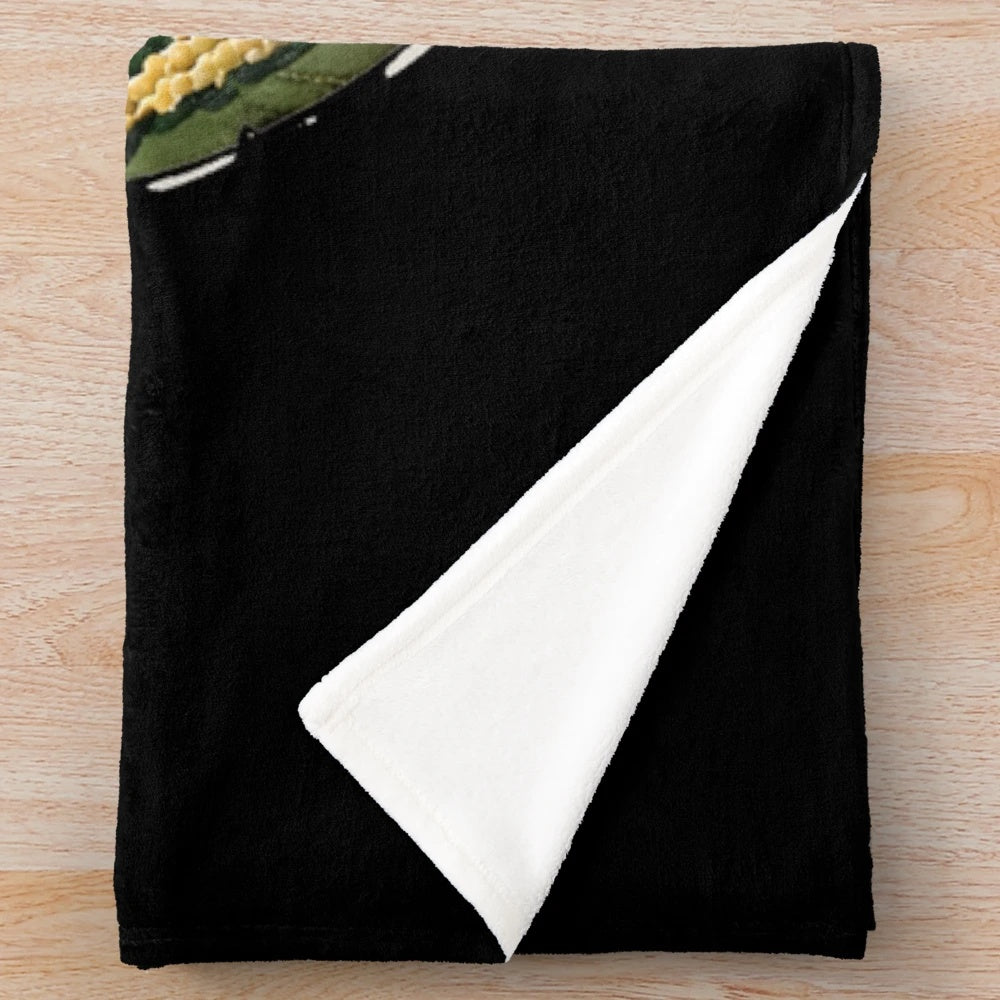 Soft and cuddly snake plush blanket inspired by the Metal Gear video game series