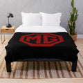 MG Car Logo Plush Blanket