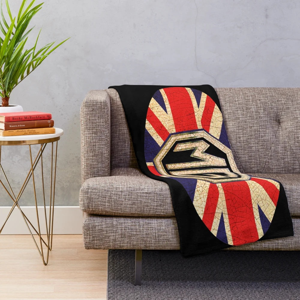 MG plush blanket for classic car enthusiasts