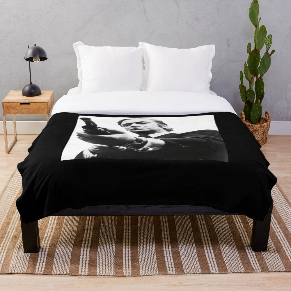 Get Carter Michael Caine Plush Blanket