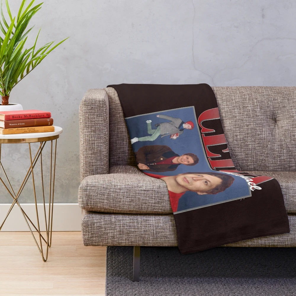 Michael Cera inspired plush blanket with soft, cozy design