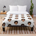 Michael Cera-inspired plush blanket
