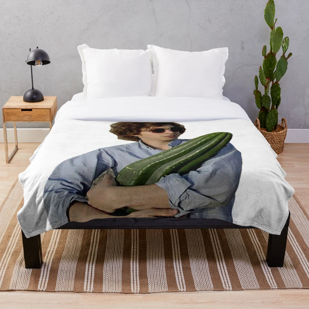 Michael Cera Themed Plush Blanket