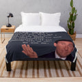 Michael Scott Quotes Plush Blanket for Fans of The Office