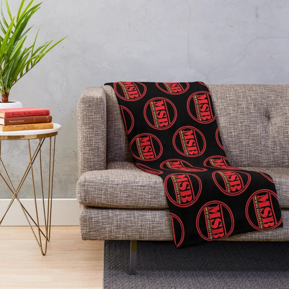 Plush Blanket with Michael Stanley Band Design
