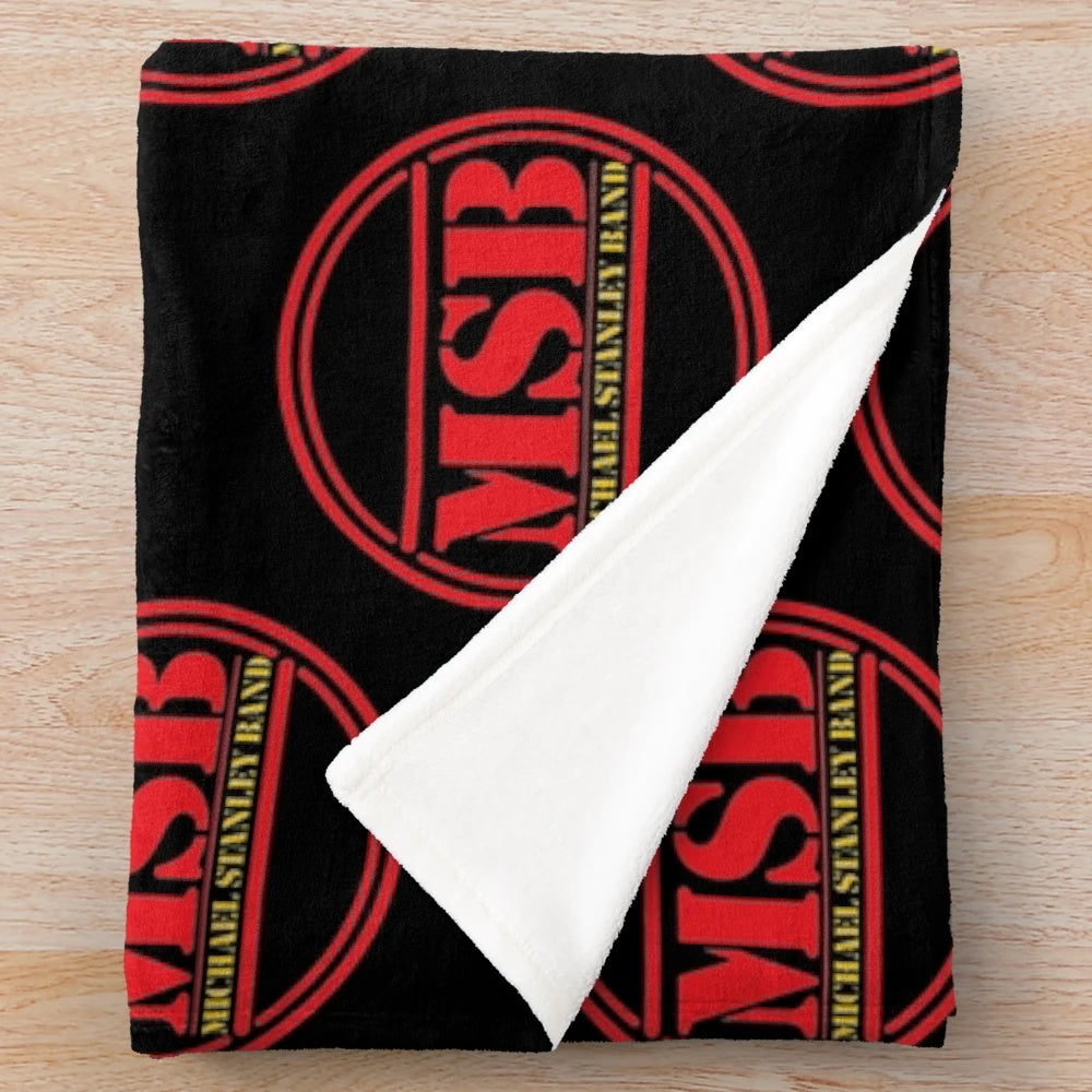 Plush Blanket with Michael Stanley Band Design