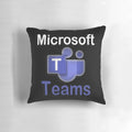 Plush Microsoft Teams themed pillow for your home office decor