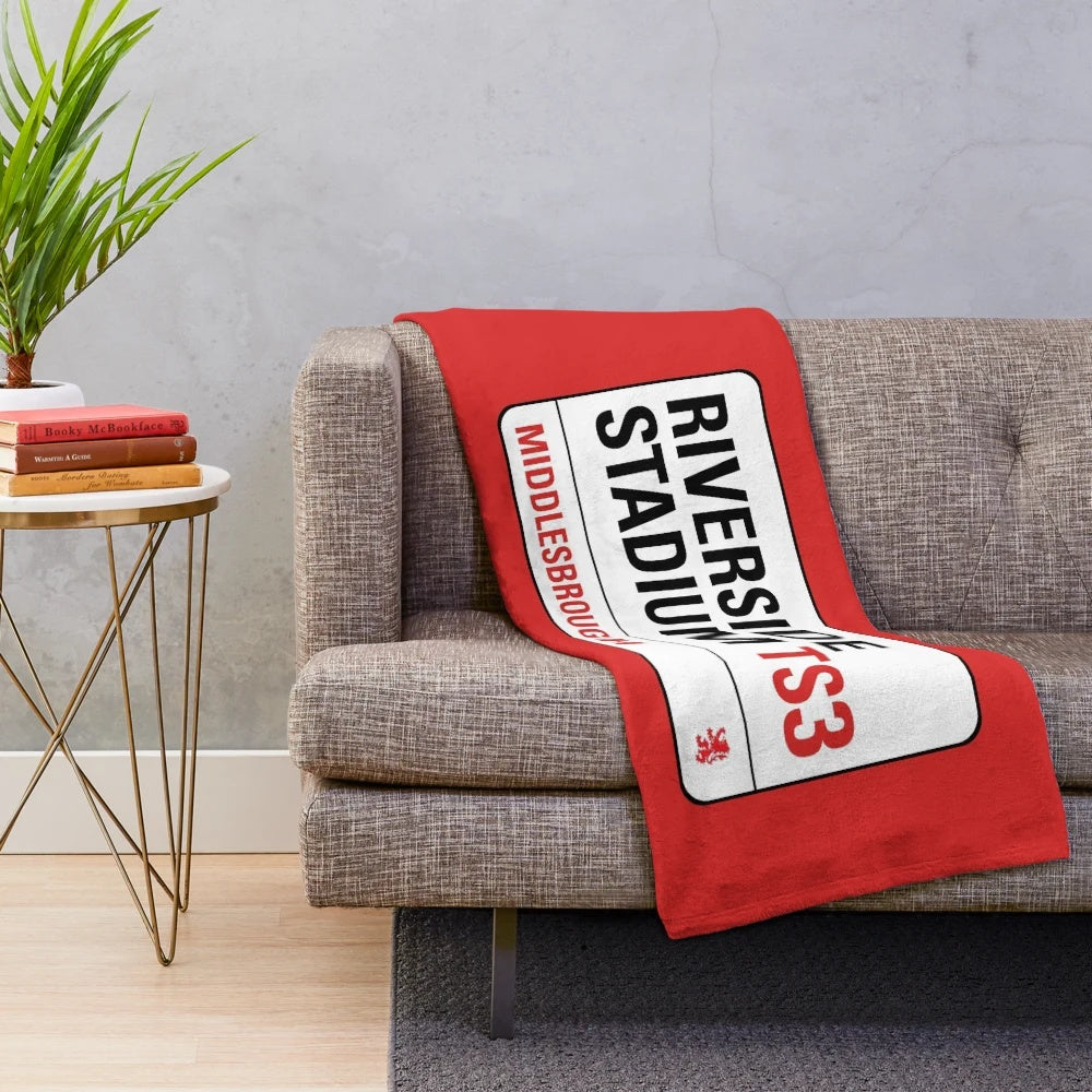 Middlesbrough Football Club Plush Blanket