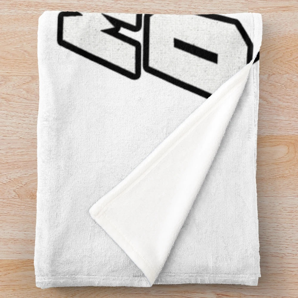 Mighty Ducks team logo printed on a soft, plush blanket