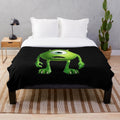 Mike Wazowski Plush Blanket - Soft and Cuddly Disney Inspired Throw