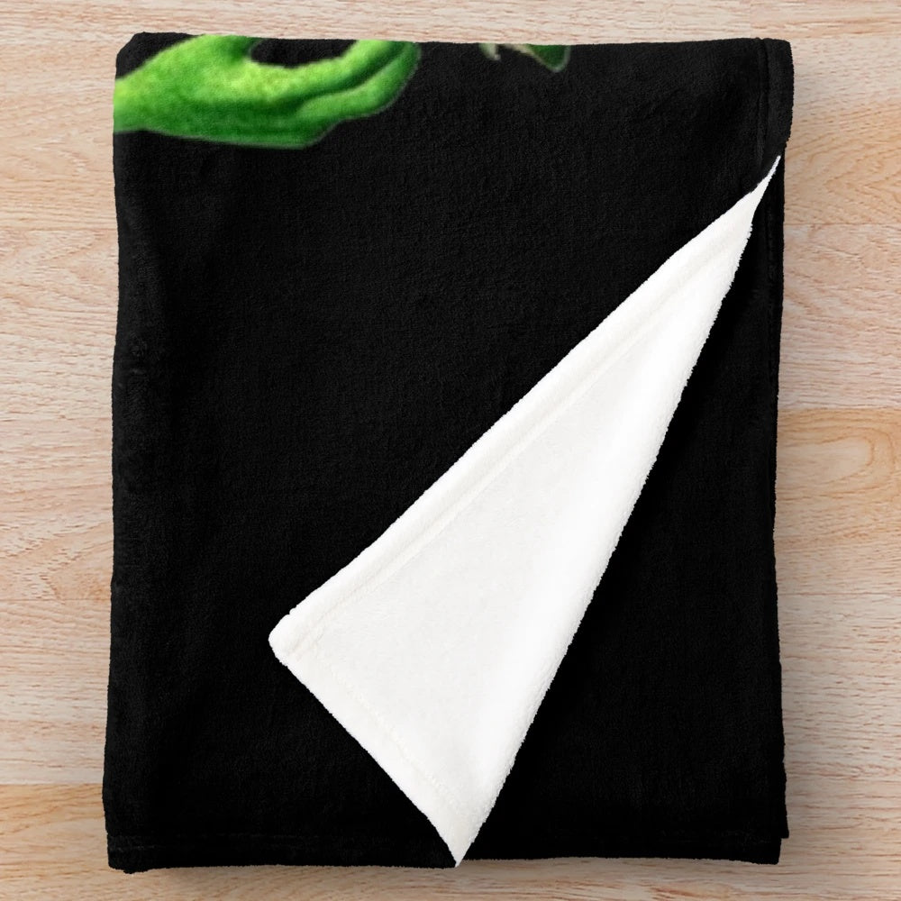 Mike Wazowski Plush Blanket - Soft and Cuddly Disney Inspired Throw