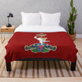 Royal Corps of Signals Plush Blanket - Soft and Warm Military-Style Throw