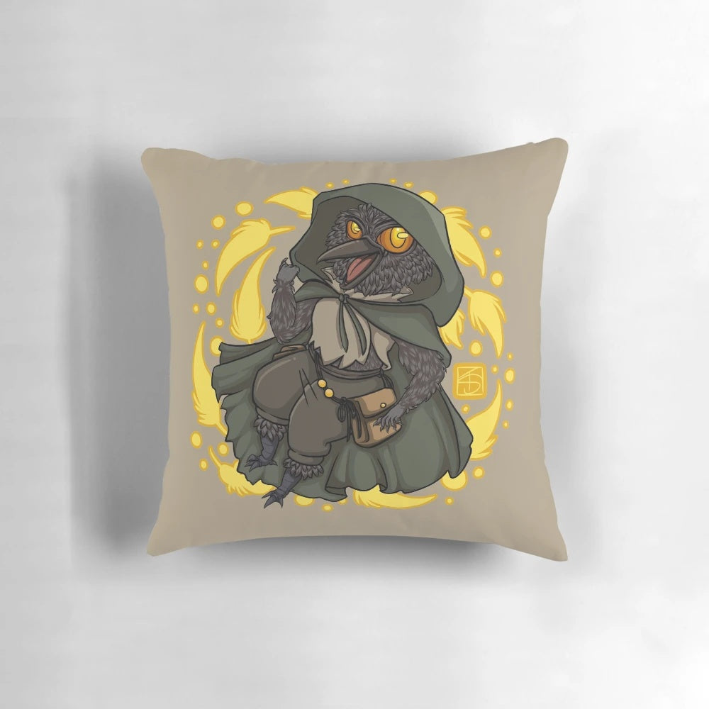 The Mini Nein: Kiri Pillow, featuring a soft and plush design inspired by the beloved character from the hit show Critical Role.