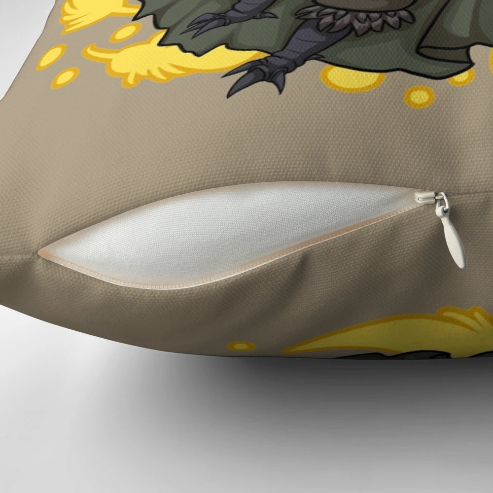 The Mini Nein: Kiri Pillow, featuring a soft and plush design inspired by the beloved character from the hit show Critical Role.