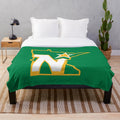 Minnesota Outline Plush Blanket