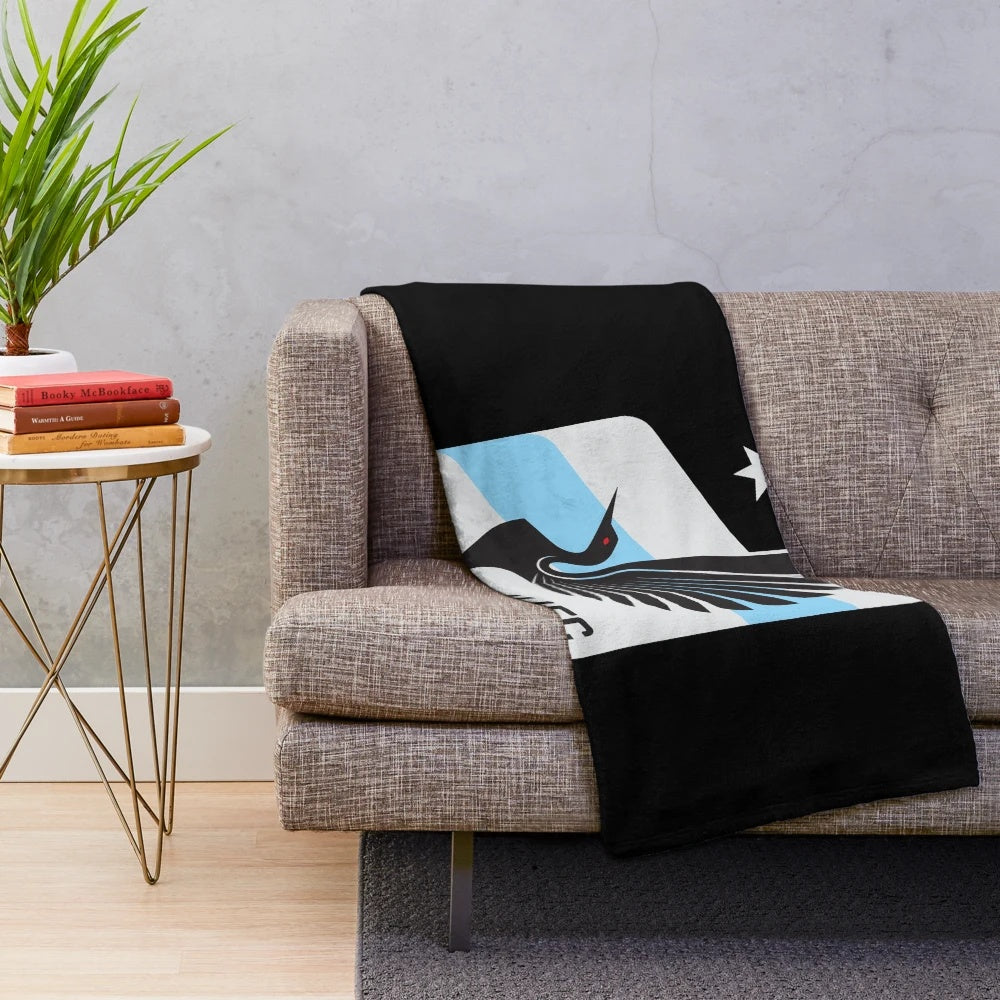 Minnesota United FC inspired plush blanket
