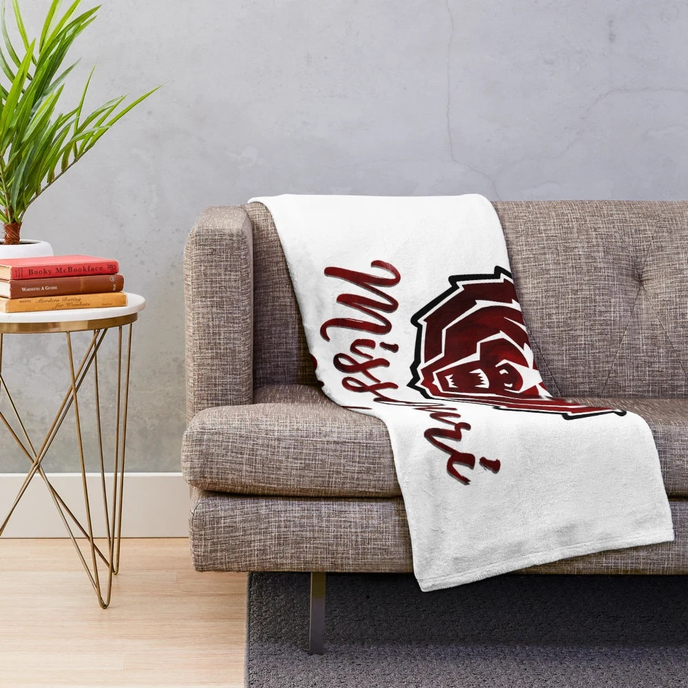 Missouri State University Inspired Plush Blanket
