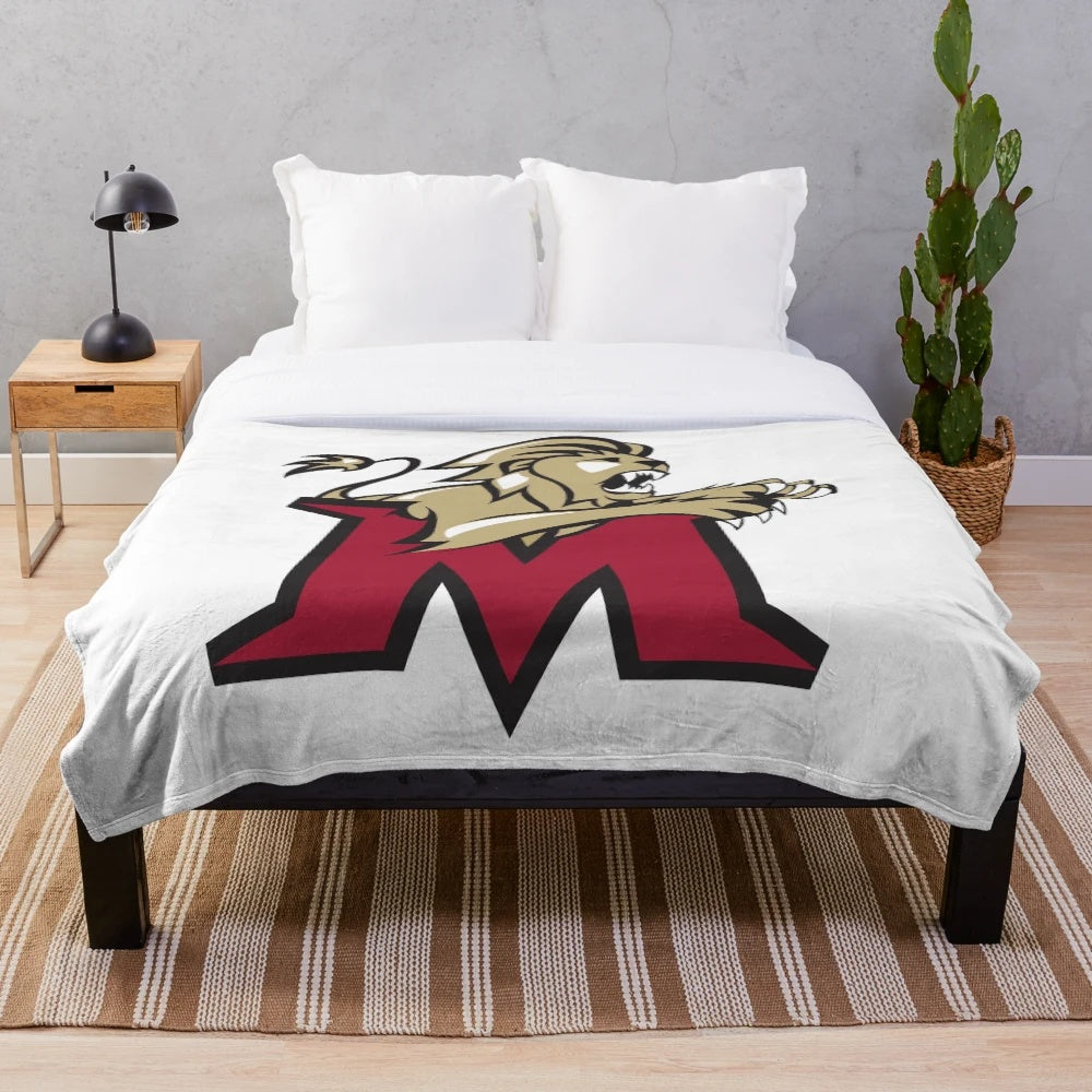 Molloy College Lions Plush Blanket