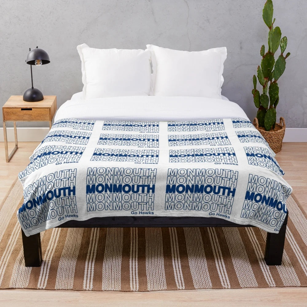 Monmouth University Hawks Plush Blanket