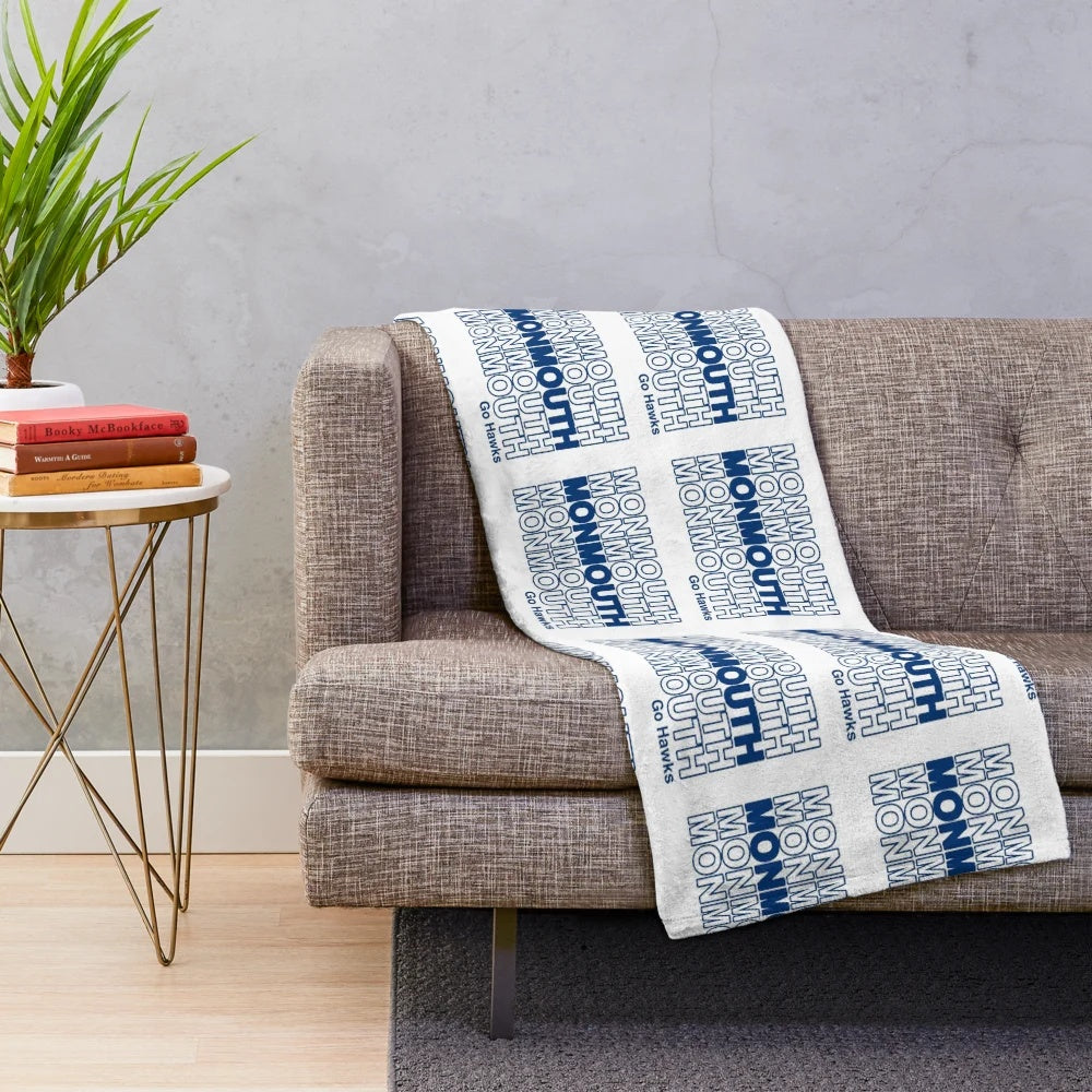 Monmouth University Hawks Plush Blanket