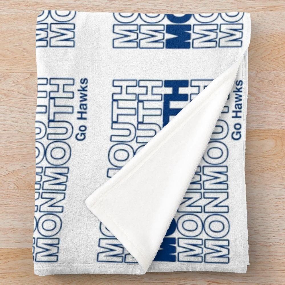 Monmouth University Hawks Plush Blanket
