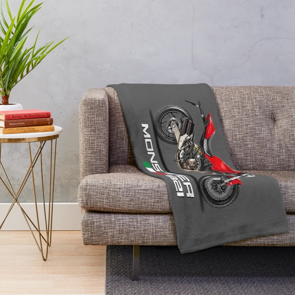 Monster 821 Plush Blanket