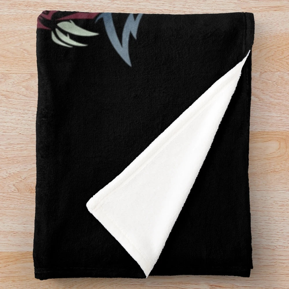 Monster Hunter Tobi Kadachi and Odogaron Inspired Plush Blanket