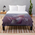 Soft and snuggly Mizutsune plush blanket from the Monster Hunter franchise