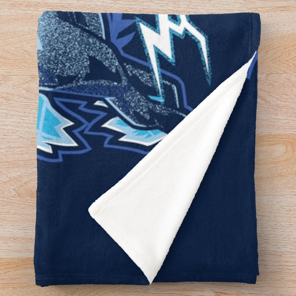 Kirin-themed plush blanket from the Monster Hunter series
