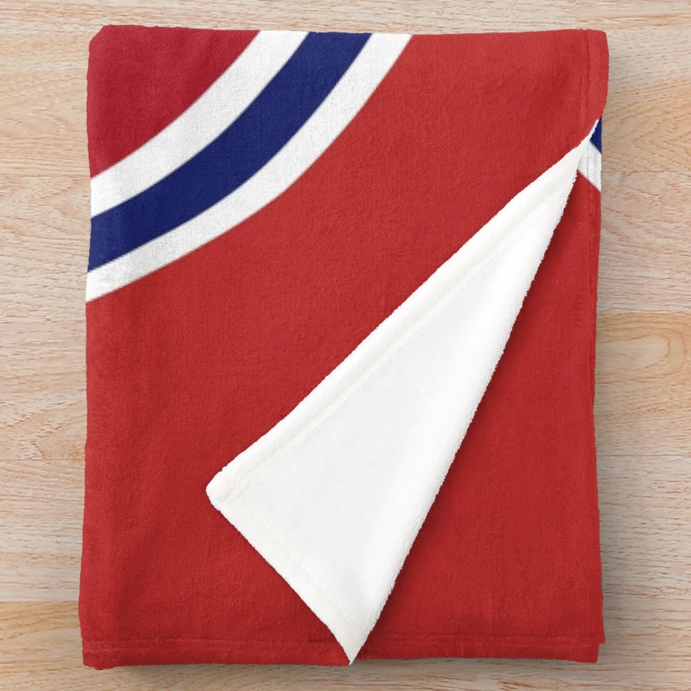 Montreal Canadiens Plush Blanket with team logo