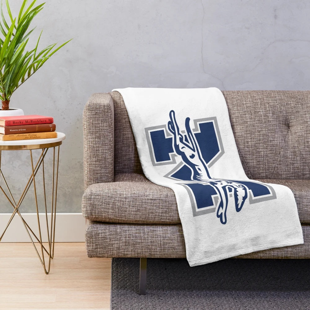 Moravian College Greyhounds plush blanket