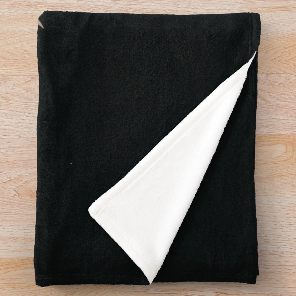 Moravian star plush blanket for holiday decor