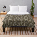 Mossy Oak Bottomlands Camo Plush Blanket
